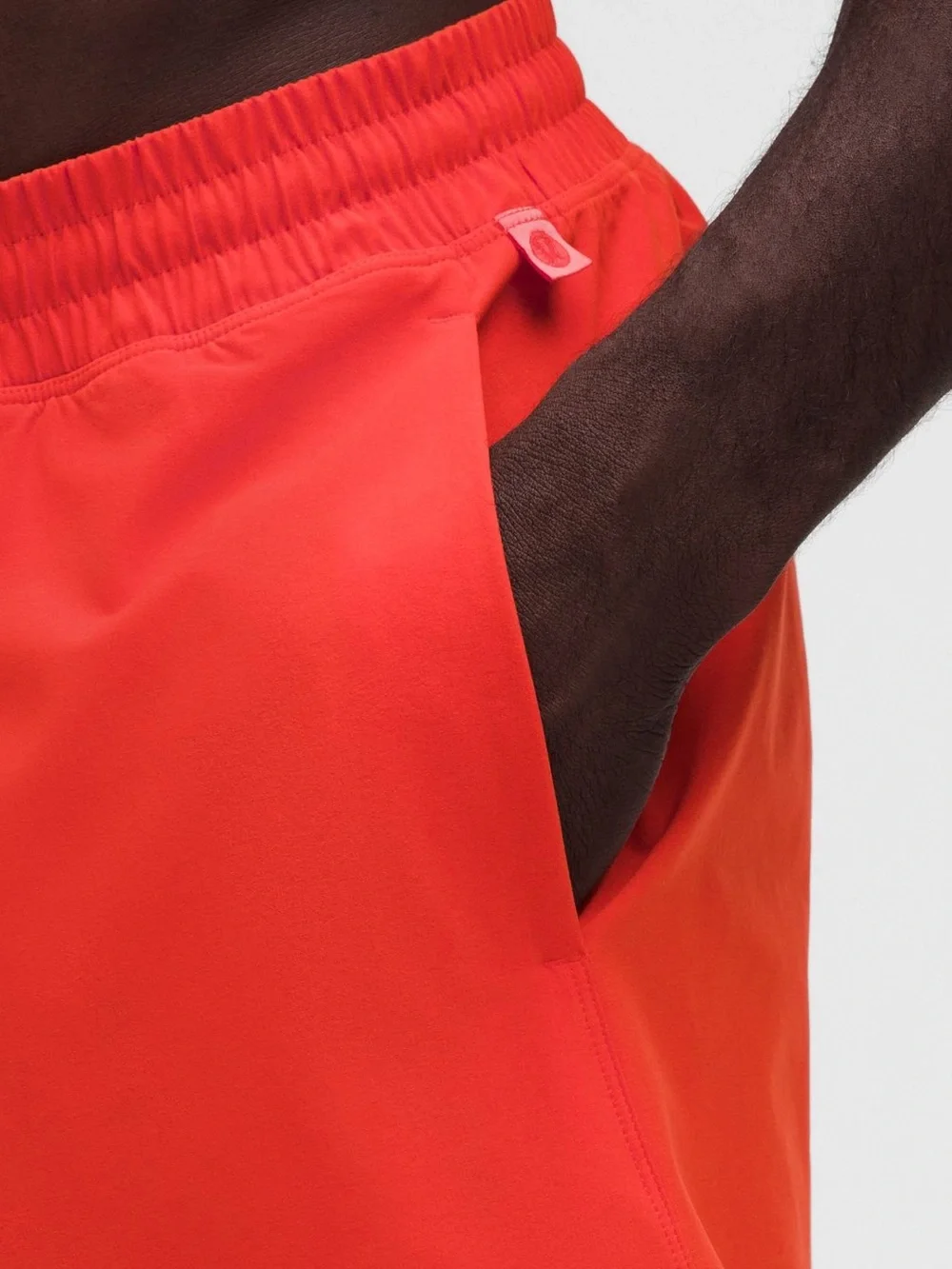Men's Lululemon Red Swim Shorts 5”